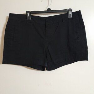 STYLUS Women's Black Shorts Plus Size 14